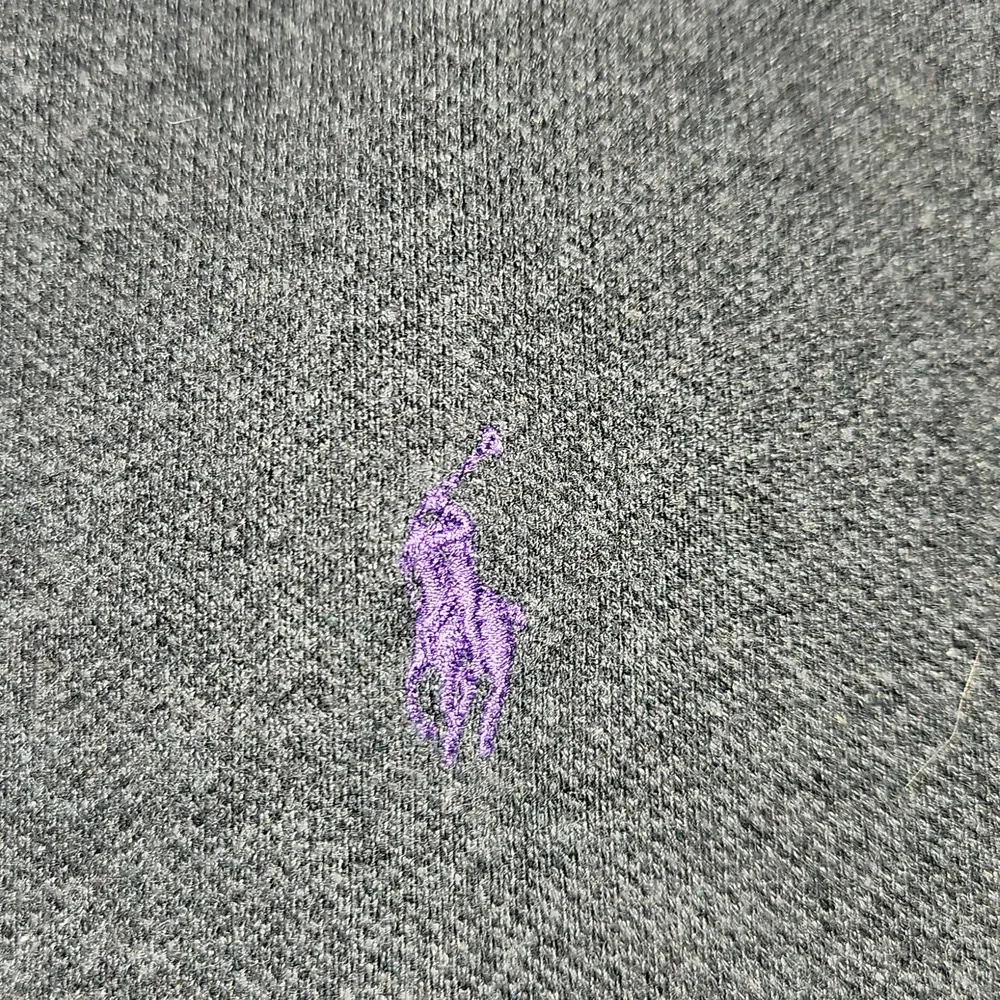 Y2K Polo by Ralph Lauren Long Sleeve Top – Dark Gray – Men’s XL